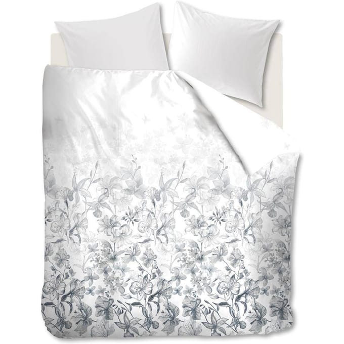 Beddinghouse Breezy garden dekbedovertrek - Tweepersoons - 200x200/220 - Wit