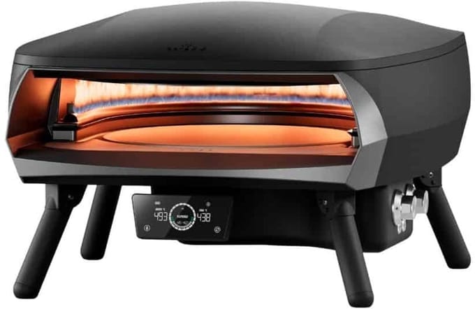 Witt ETNA Rotante Control Pizza Oven 16" | Zwart
