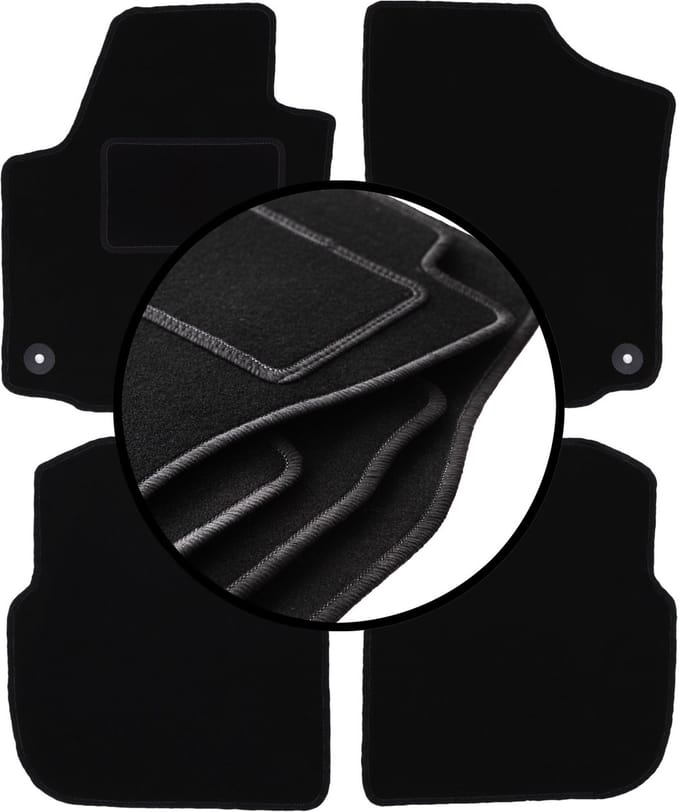 Set veloursmatten voor: Seat Toledo IV sedan (2012-)