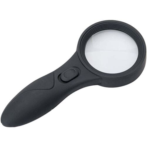 Donau Elektronik HLL4 Lupe Vergrootglas Vergrotingsfactor: 4 x