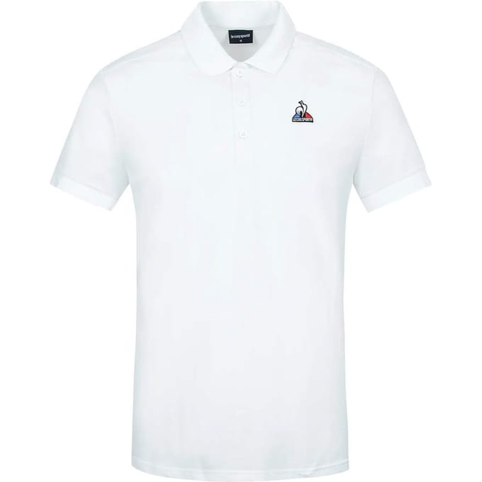 Le Coq Sportif Essential Nº1 Polo Met Korte Mouwen Wit S Man