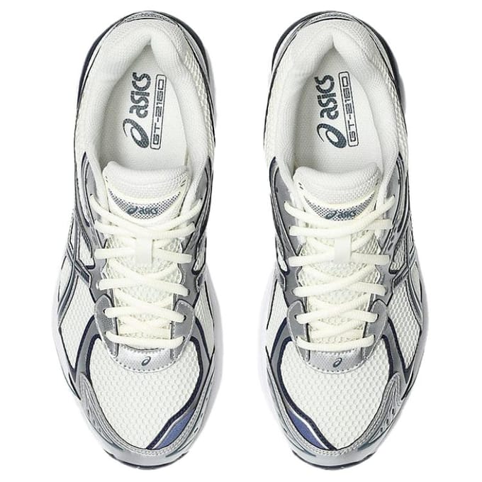 Baskets ASICS GT 2160 Crème Indigo Brut Unisexes 1203A275-117 39.5 white