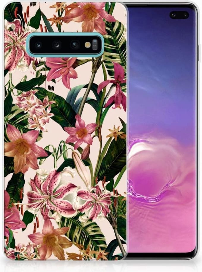 Samsung Galaxy S10 Plus TPU Case Flowers