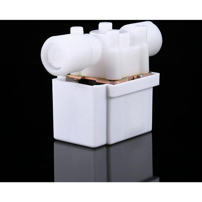 Heet Elektrisch Magneetventiel Magnetisch DC 12V N C Water Lucht Inlaat Flowschakelaar 1 2