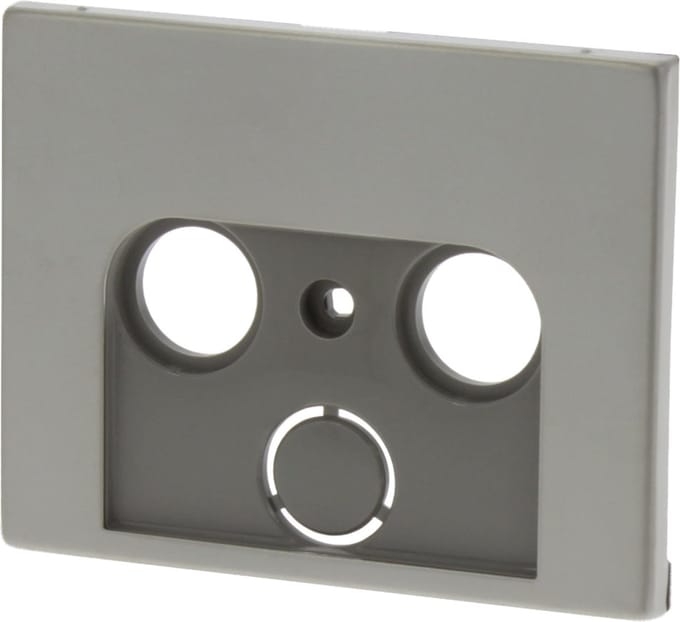 Berker K5 centraalplaat – radio – tv – RVS