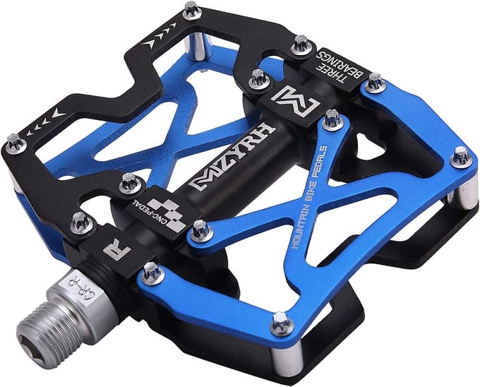 Robuuste Mountainbike Pedalen CNC Gefreesd 9/16" met Afdichting Lagers