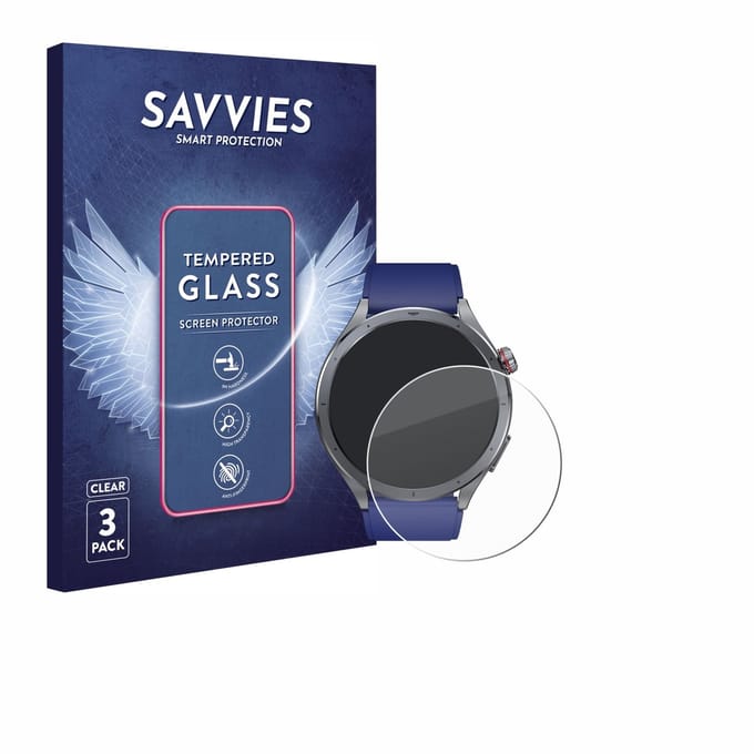 Savvies - Glas Screenprotector voor Rogbid Rowatch 11S - Gehard Beschermglas 9H 3 Stuks