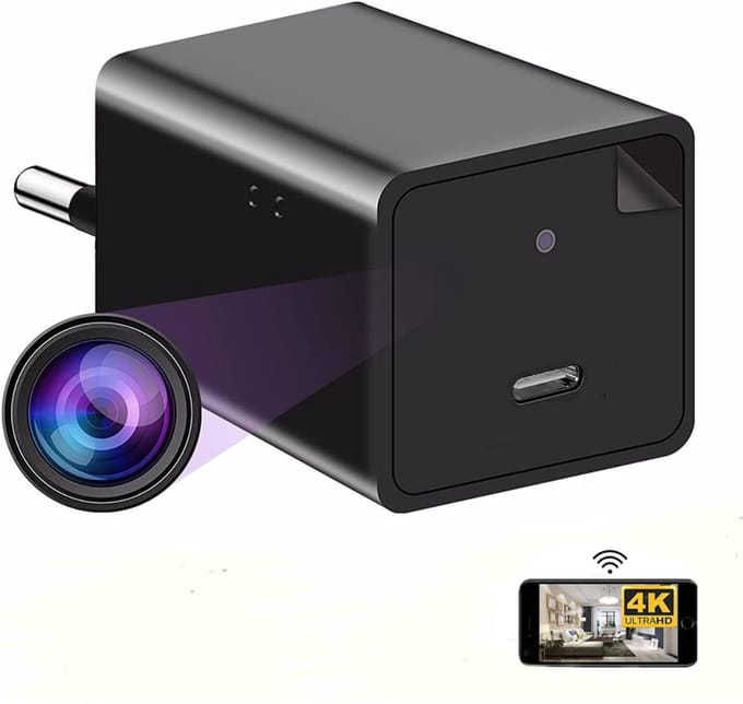 Verborgen Camera - Spy Camera - Spionage - Zwart
