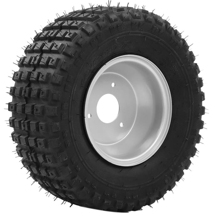 16x8-7 Band met Naaf Verminder Trillingsgeluid Universeel Rubber Antislip voor ATV UTV Grasmaaier gray