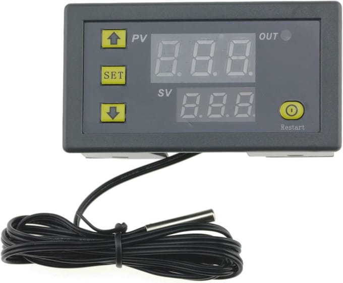 Digitale Temperatuur Controller met Temp Alarm en Hoge Nauwkeurigheid voor Koeling en Verwarming