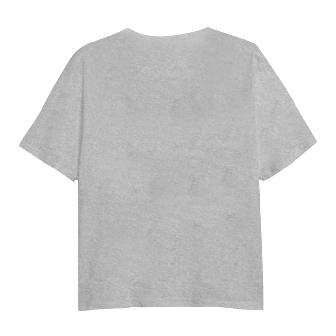 Disney Meisjes Minnie Mouse Spray Stencil T-Shirt (Grijze Heide)