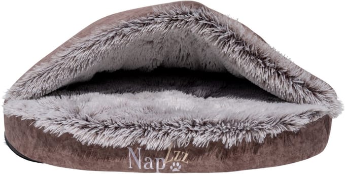 Cuddle Cave Super Soft 80x60xH20 cm Bruin eco leder