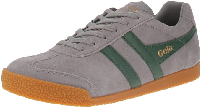 Gola Harrier Suede - Heren Sneaker - Cementgroen