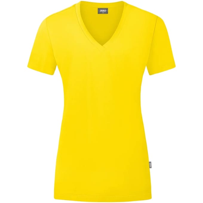 Jako Organic T-Shirt Dames - Citroen | Maat: 36