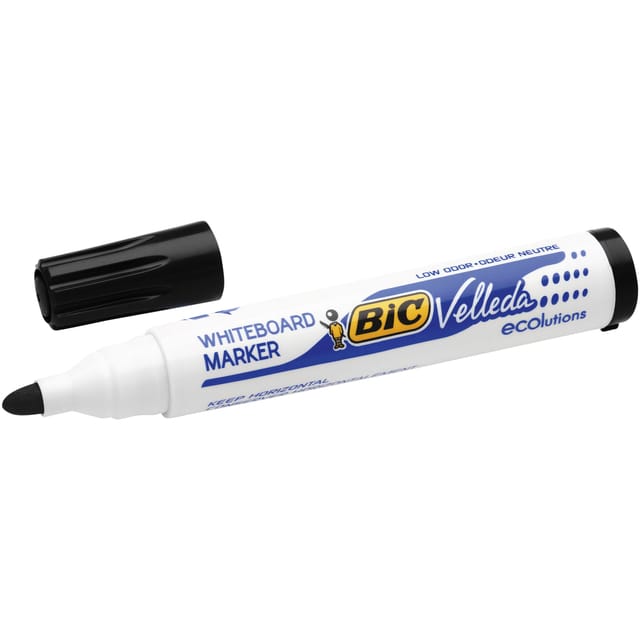 Bic Velleda 1701 - Whiteboardmarker - Ronde Punt - Zwart