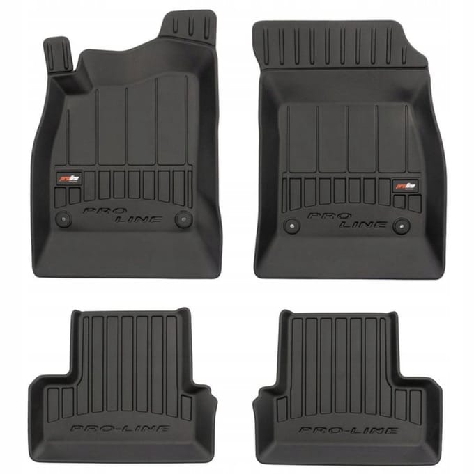 FROGUM 3D Gummimatten Set – Passend für Opel Astra J (2009-2019) – Hohe 6 cm Kanten – TPE – Geruchlos & Schwarz