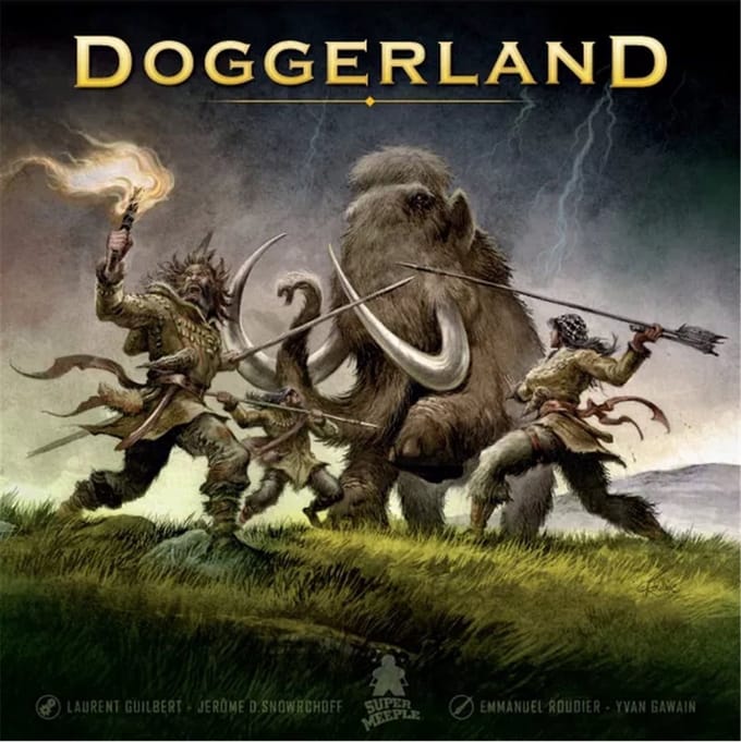 Doggerland NL - Geronimo games - Bordspel - Strategisch spel - vanaf 14 jaar oud - van 1 tot 4 spelers