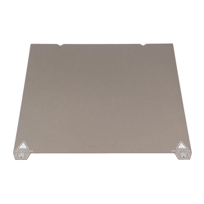 3D Printer Bouwplaat Getextureerd PEI Glad PEO Dubbelzijdig Printbed 310x315mm Flexibel Veerstaal black