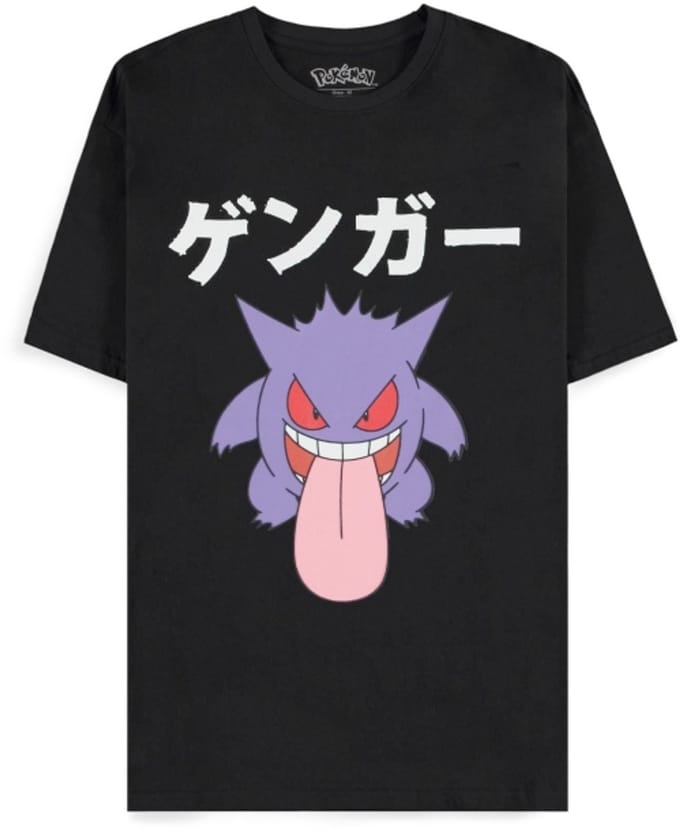 Pokémon - Gengar Japan Heren T-shirt - M - Zwart