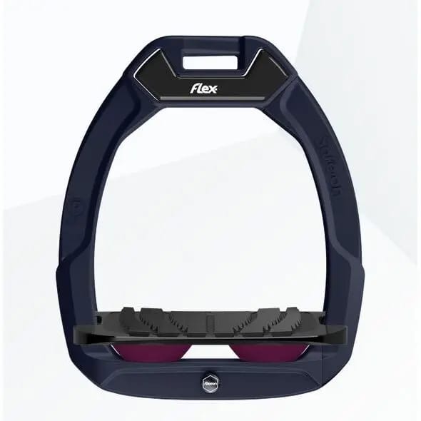 Veiligheidssporen voor het rijden Met Hellende Grip Groen/Zwart/Paars Flex-On Safe-On