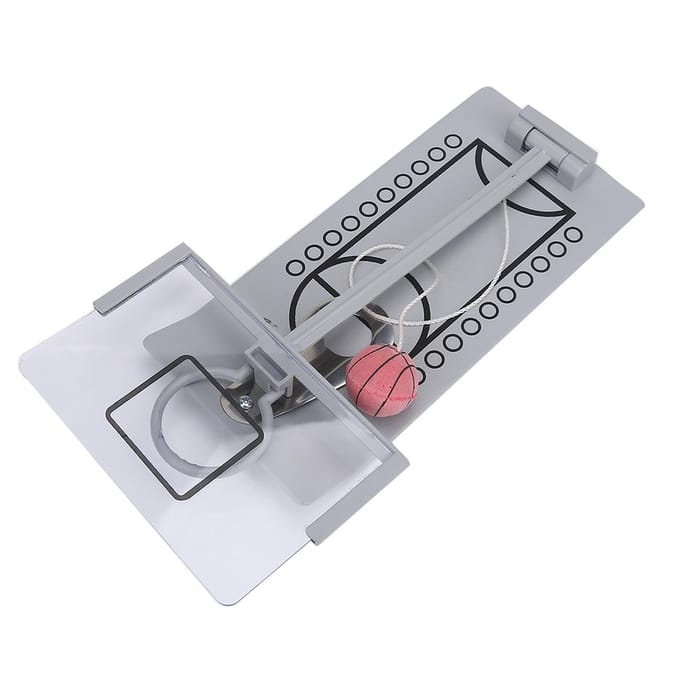 Opvouwbare Grappige Kantoor Thuis Bureau Mini Basketbal Sets Schietspellen Ontspanning Kinder Speelgoed white