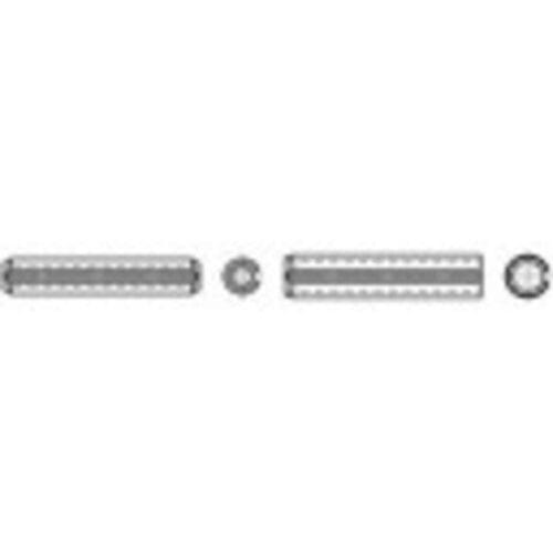 TOOLCRAFT TO-419829 Spanstiften (Ø x l) 2 mm x 22 mm Verenstaal 200 stuk(s)