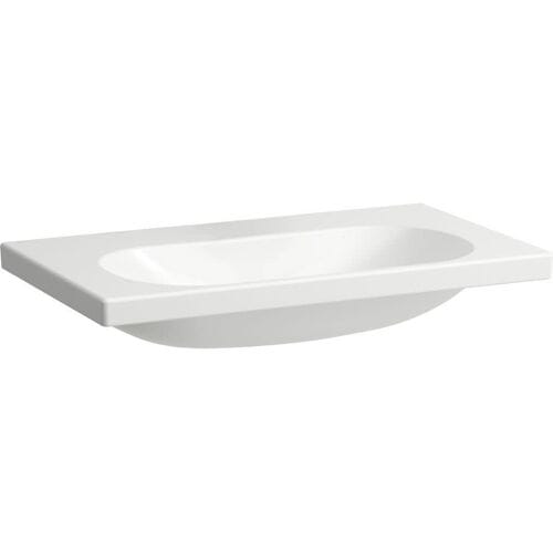 LAUFEN LUA washbasin 80 x 46 cm without tap hole, without overflow H8100870001421