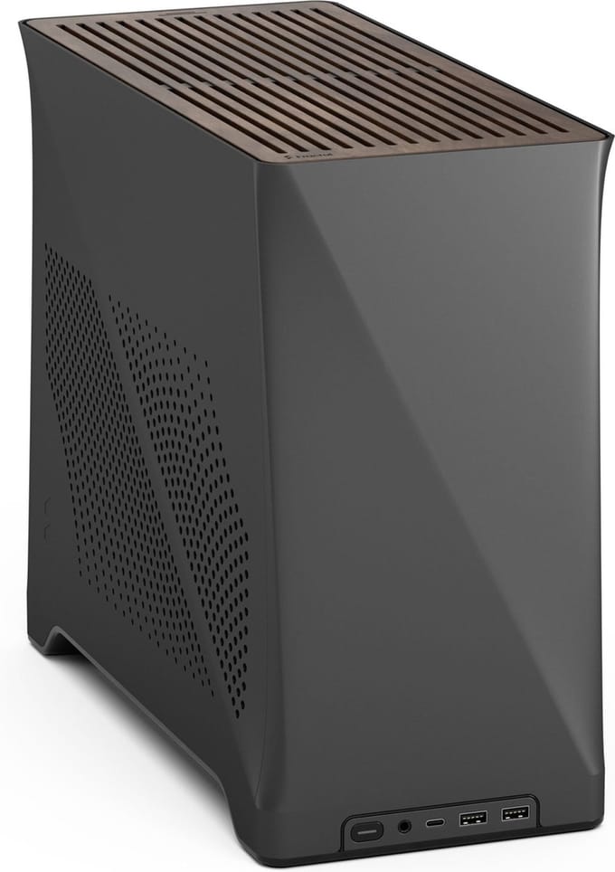Fractal Design Era 2 Mini Tower Houtskool, Grijs