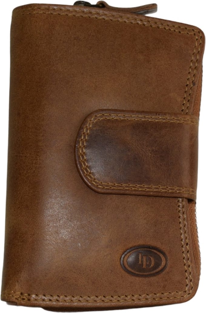 Leather Design Ritsportemonnee - Hunter