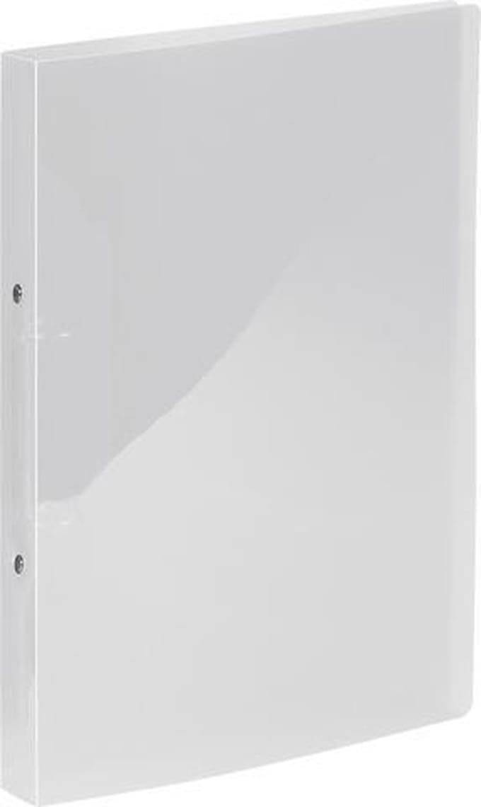 Kangaro ringband - A4 - 2-rings - PP - 25mm - transparant