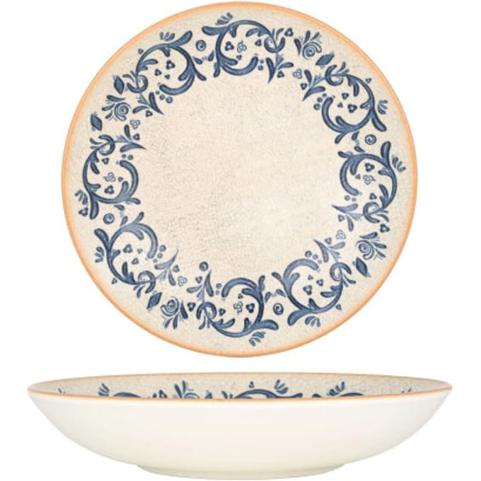 Bonna Diepbord - Viento - Porselein - 23 cm (1000cc) - set van 6
