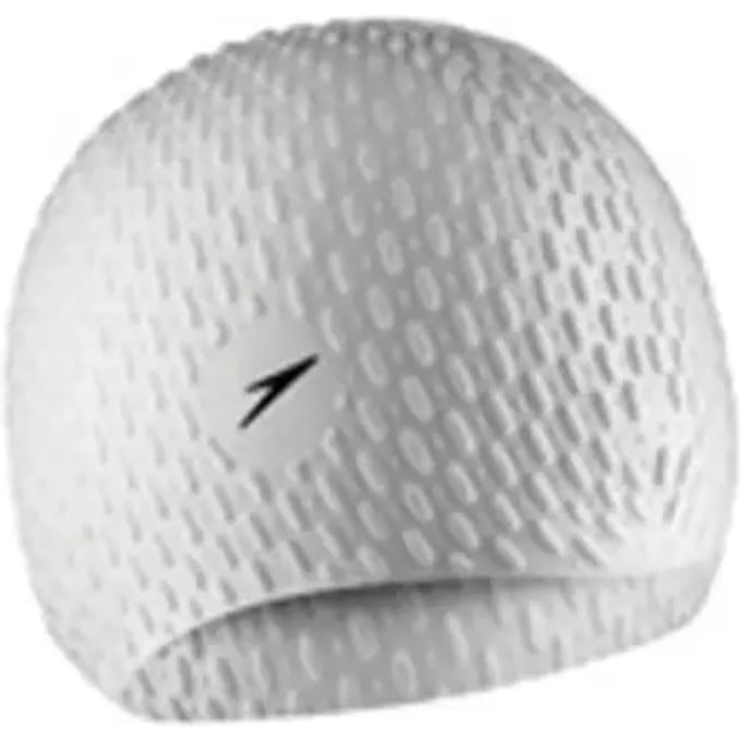 Speedo Bubble Cap Badmuts - Wit