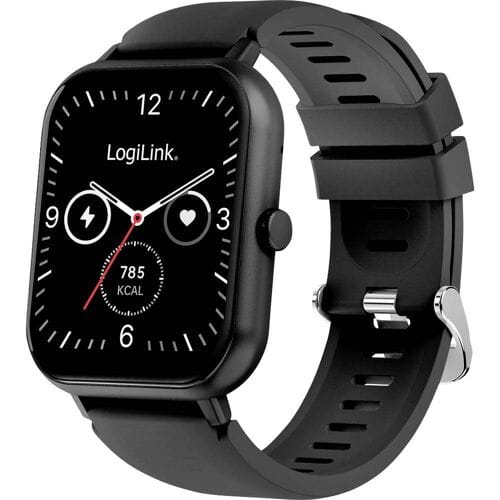LogiLink SW0001B Smartwatch Zwart