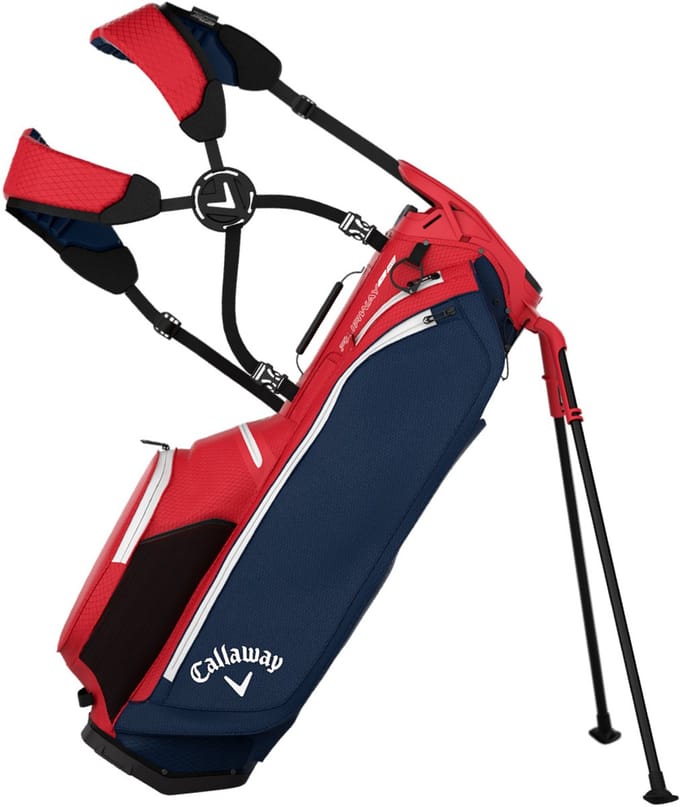 Callaway Fairway C HD stand bag red white navy 2026