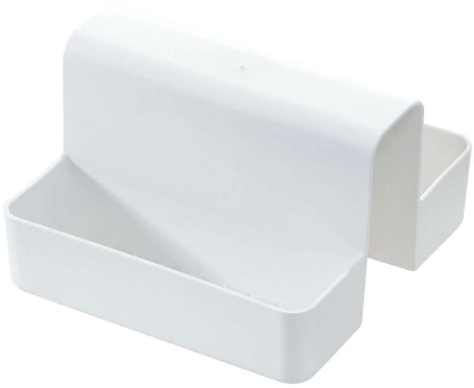 iDesign - Sink Zadel voor Dubbele Gootsteen - Gerecycled Polypropyleen - Wit