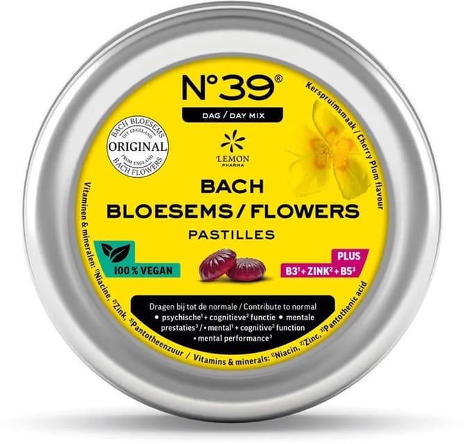 Lemonpharma Bach Pastille vegan noodgeval nr. 39 bio 50 Gram