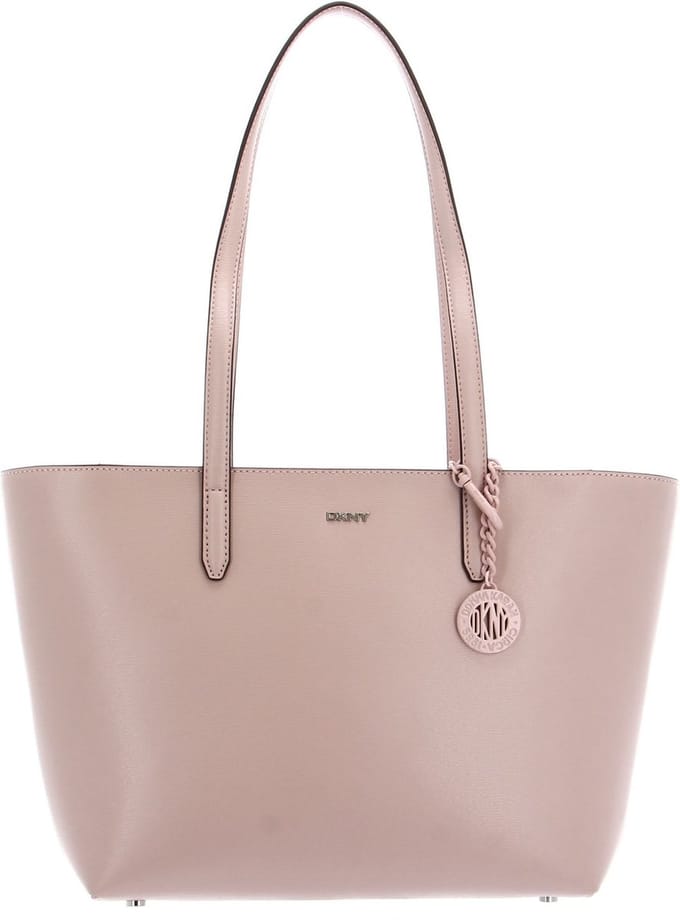 DKNY Leren Shopper Schoudertas Bryant Tote Cashmere / Silver Roze
