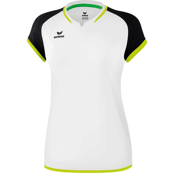 Erima Zenari 3.0 Volleybalshirt Dames - Lime Pop / Zwart / Wit | Maat: 46