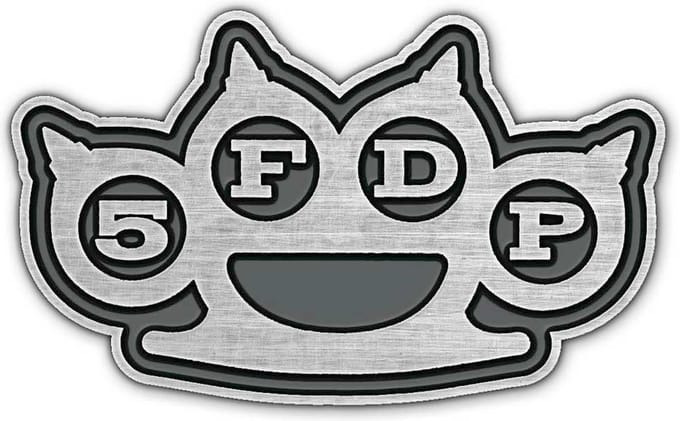 Five Finger Death Punch - Knuckles Pin - Grijs