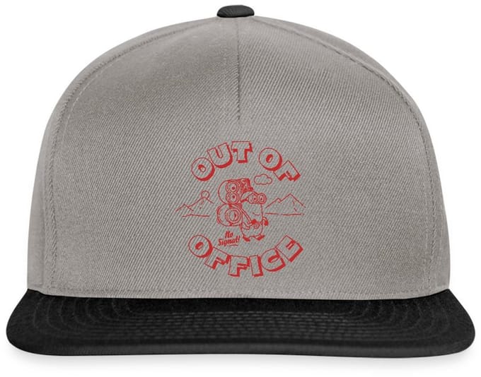 Minions Stuart Bob Kevin Out Of Office Snapback cap