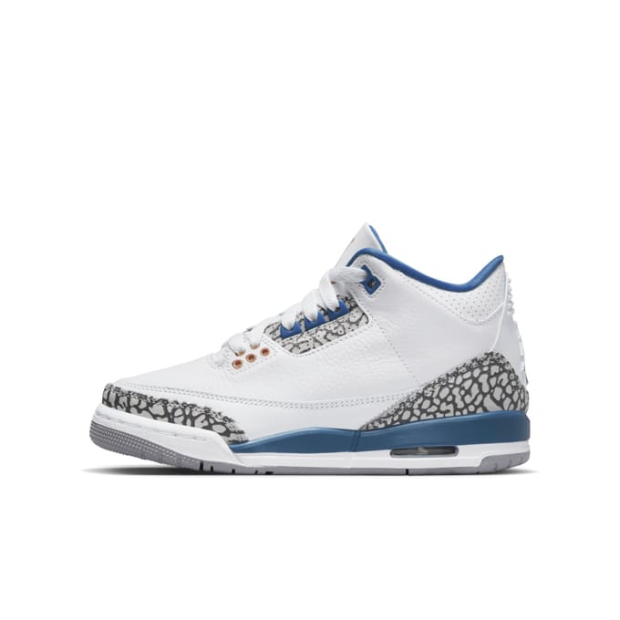 Jordan 3 Retro 'Wizards' maat 35.5.