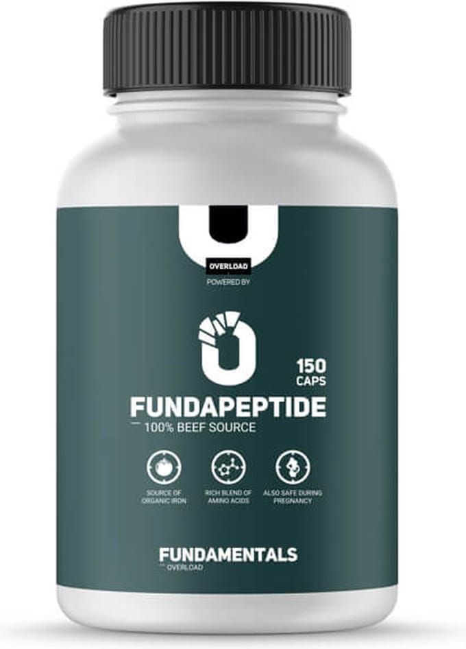 Fundamentals Fundapeptide - IJzer - Aminozuren - Voedingssupplement - 150 Caps