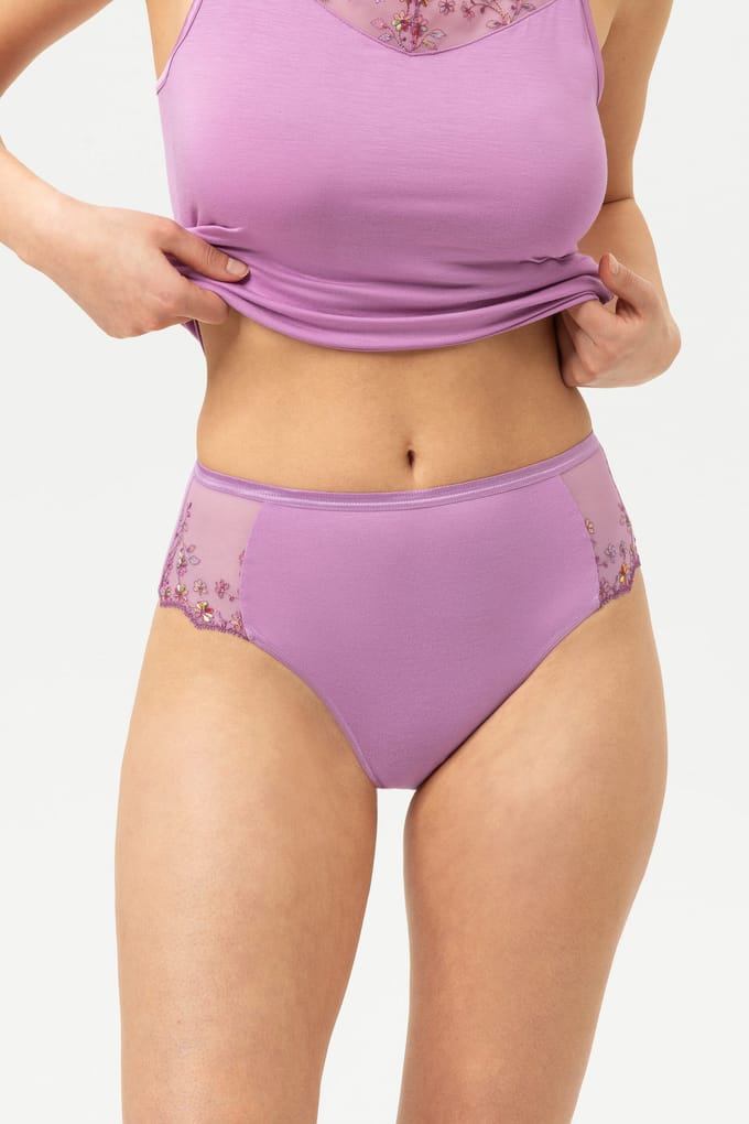 American Pants Serie Delighted Frozen Orchid