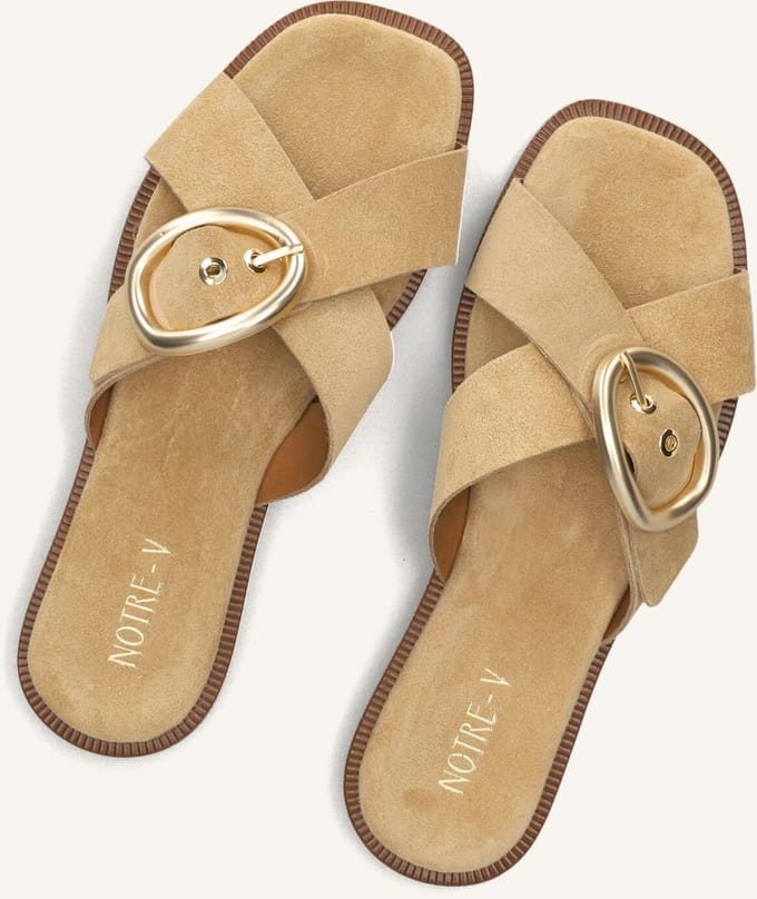 Notre-V 993r 2302095 Slippers - Dames - Beige - Maat 41