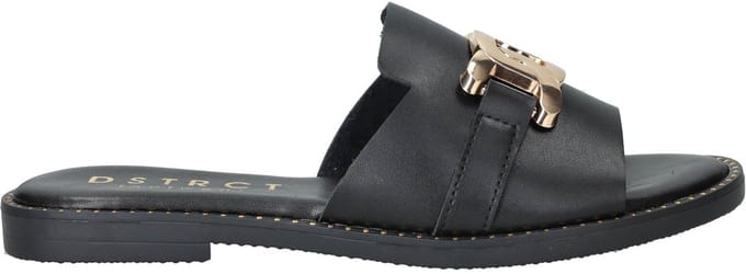 DSTRCT Slippers - Dames - Zwart - Maat:39