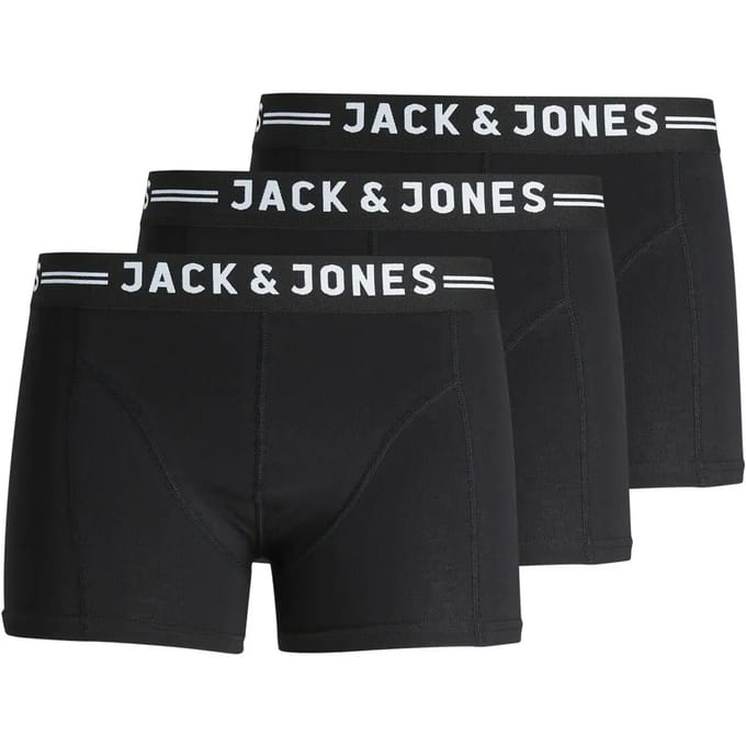 JACK & JONES- SENSE TRUNKS 3-PACK NOOS JNR - Jongens - Trunks