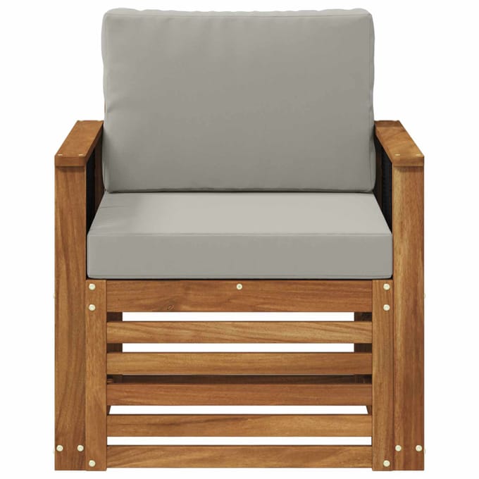vidaXL - Buiten - Midden - Sofa - Naturel