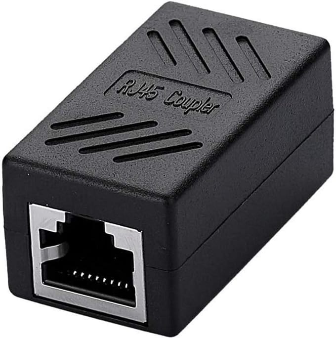 RJ45 Vrouwelijke Koppeling Adapter voor Netwerkkabel Verlenging Cat5 Cat6