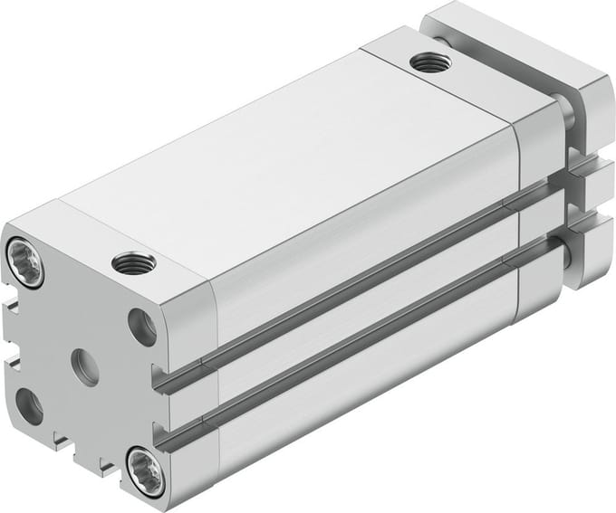 Festo Compacte Cilinder 40mm Boring 80mm Slag ISO 21287 Dubbelwerkend - 574039 - P2DR8