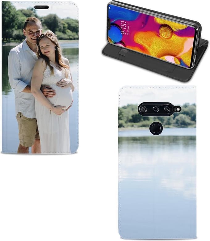 LG V40 Thinq Hoesje Maken met Foto